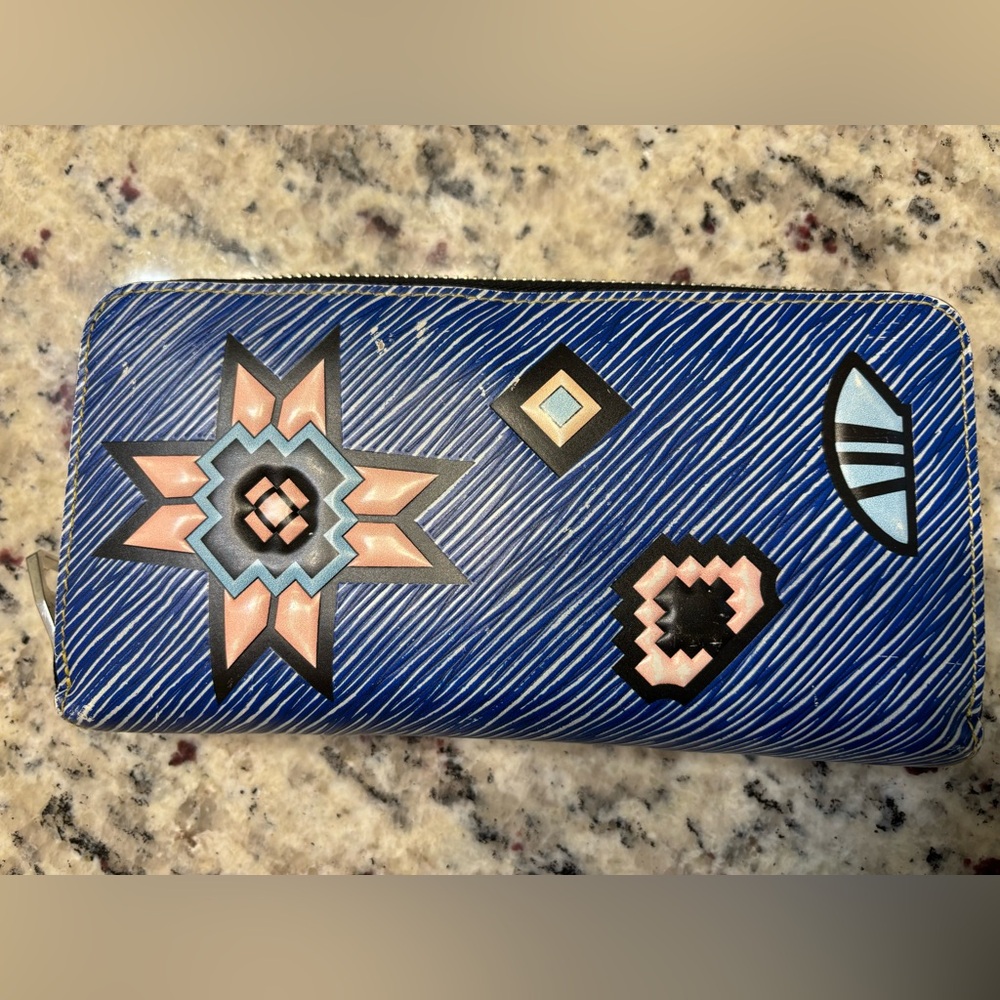 LOUIS VUITTON Epi Azteque Zippy Wallet- Limited Edition